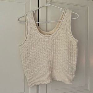 NWT! Madewell cotton sweater tank vest